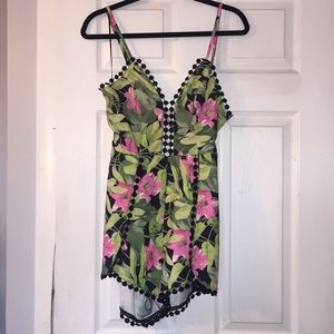 Hot Miami styles floral romper